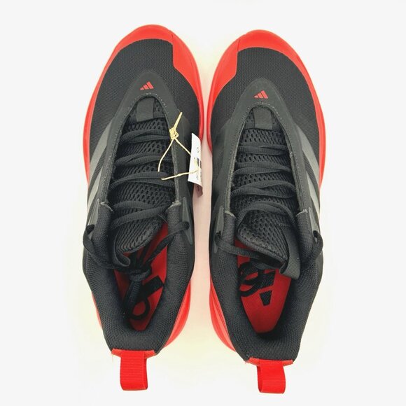 NEW adidas Subzone Basketball Sneakers Men\'s Size Black Red IH8555 main image 9